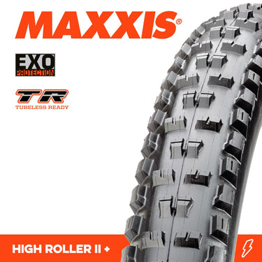 Maxxis Tyre High Roller II 27.5 X 2.80 Plus EXO TR Fold 60TPI E-25